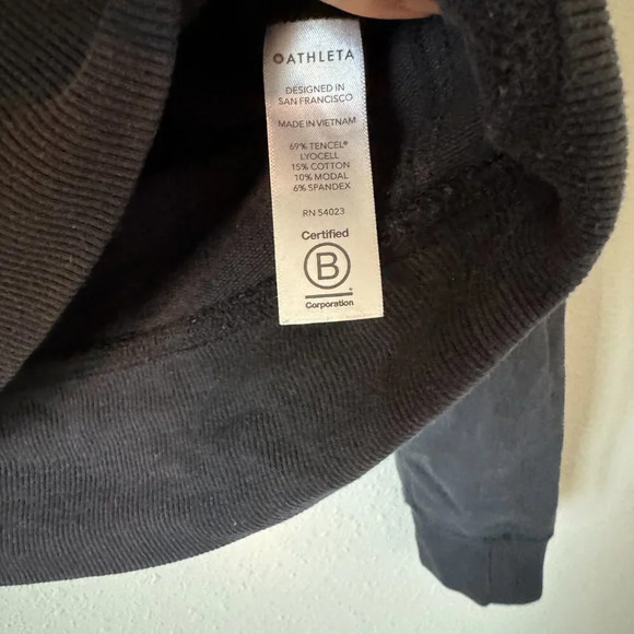 Athleta Cowlneck Sweater Small - Picture 5 of 5